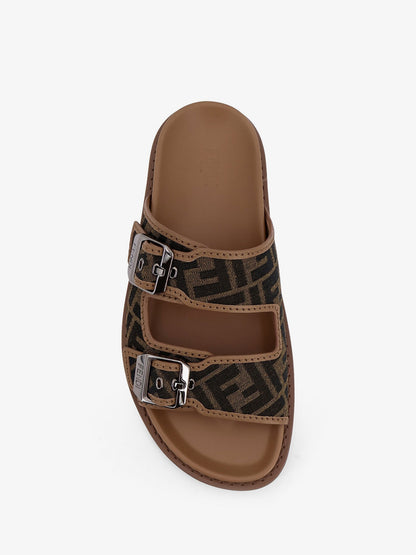 Feel sandals in FF jacquard fabric thumbnail