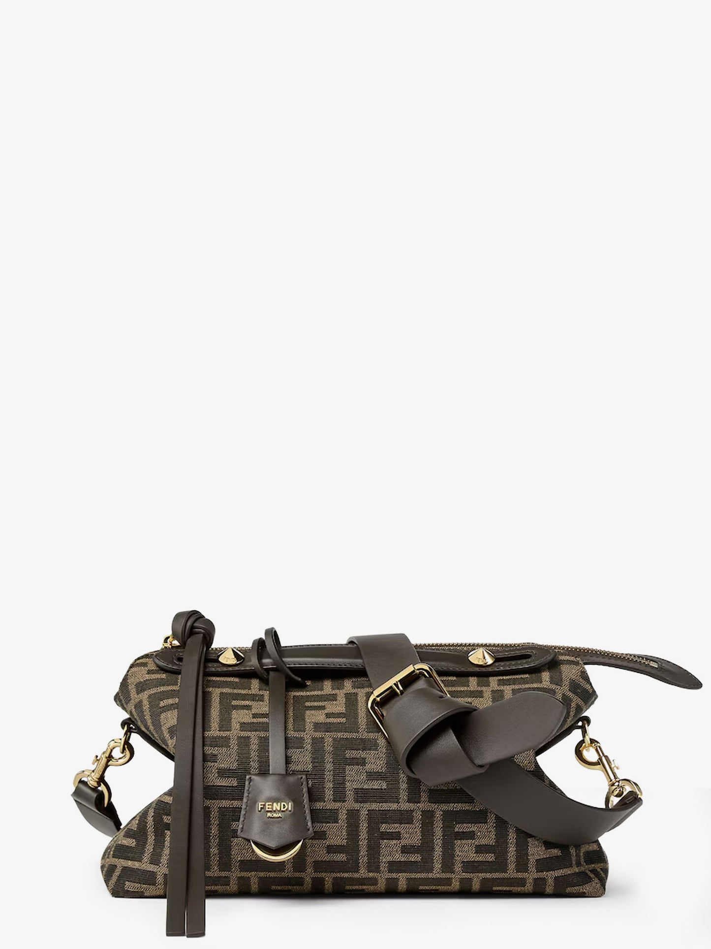 Borsa a tracolla By The Way Soft Mediumin tessuto jacquard FF