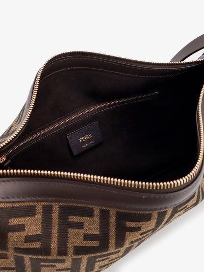 Simply Medium FF Jacquard Fabric crossbody bag thumbnail