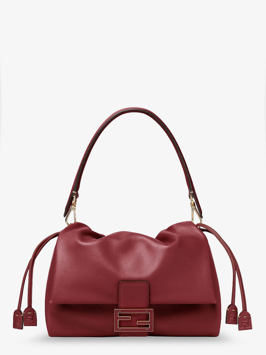Mamma Baguette Medium leather crossbody bag