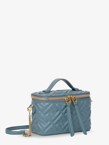 Fendi Vanity leather crossbody bag with FF motif thumbnail