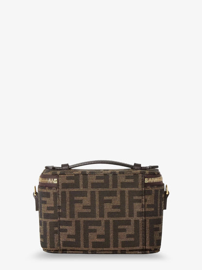 Borsa a tracolla Vanity in tessuto jacquard FF thumbnail