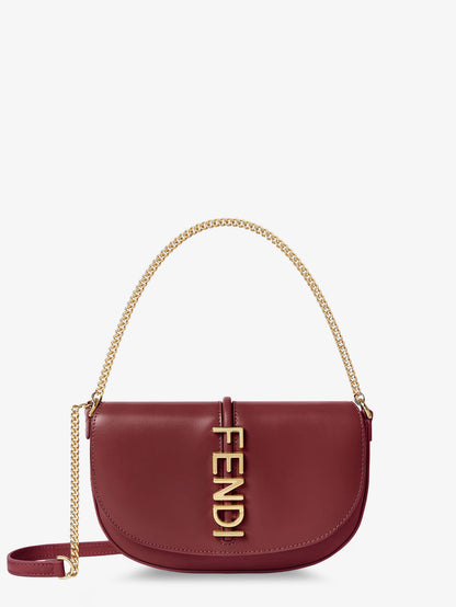 Wallet on Chain Fendigraphy leather crossbody bag thumbnail