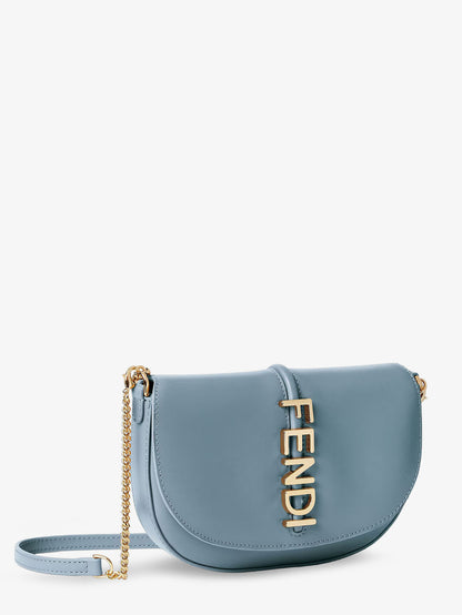 Wallet on Chain Fendigraphy leather crossbody bag thumbnail