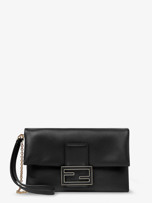 Mamma Baguette leather crossbody bag