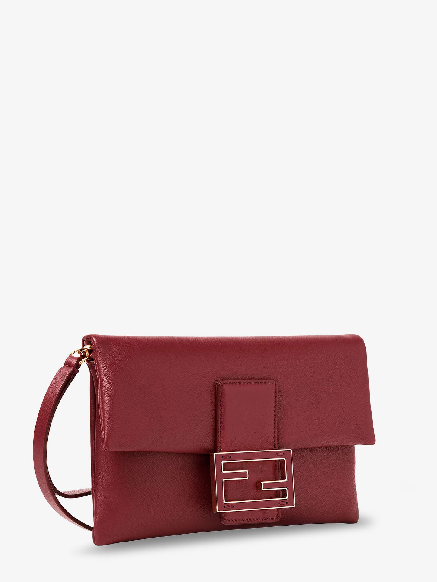 Mamma Baguette leather crossbody bag