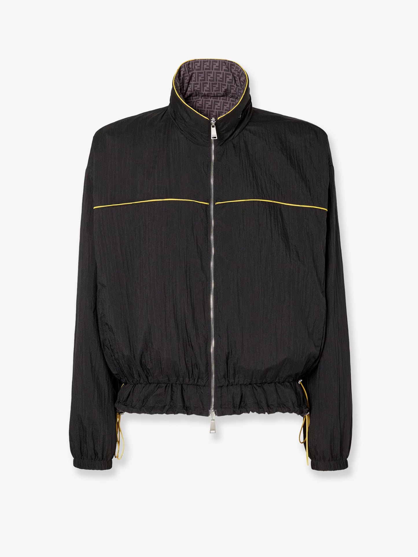 Reversible nylon jacket