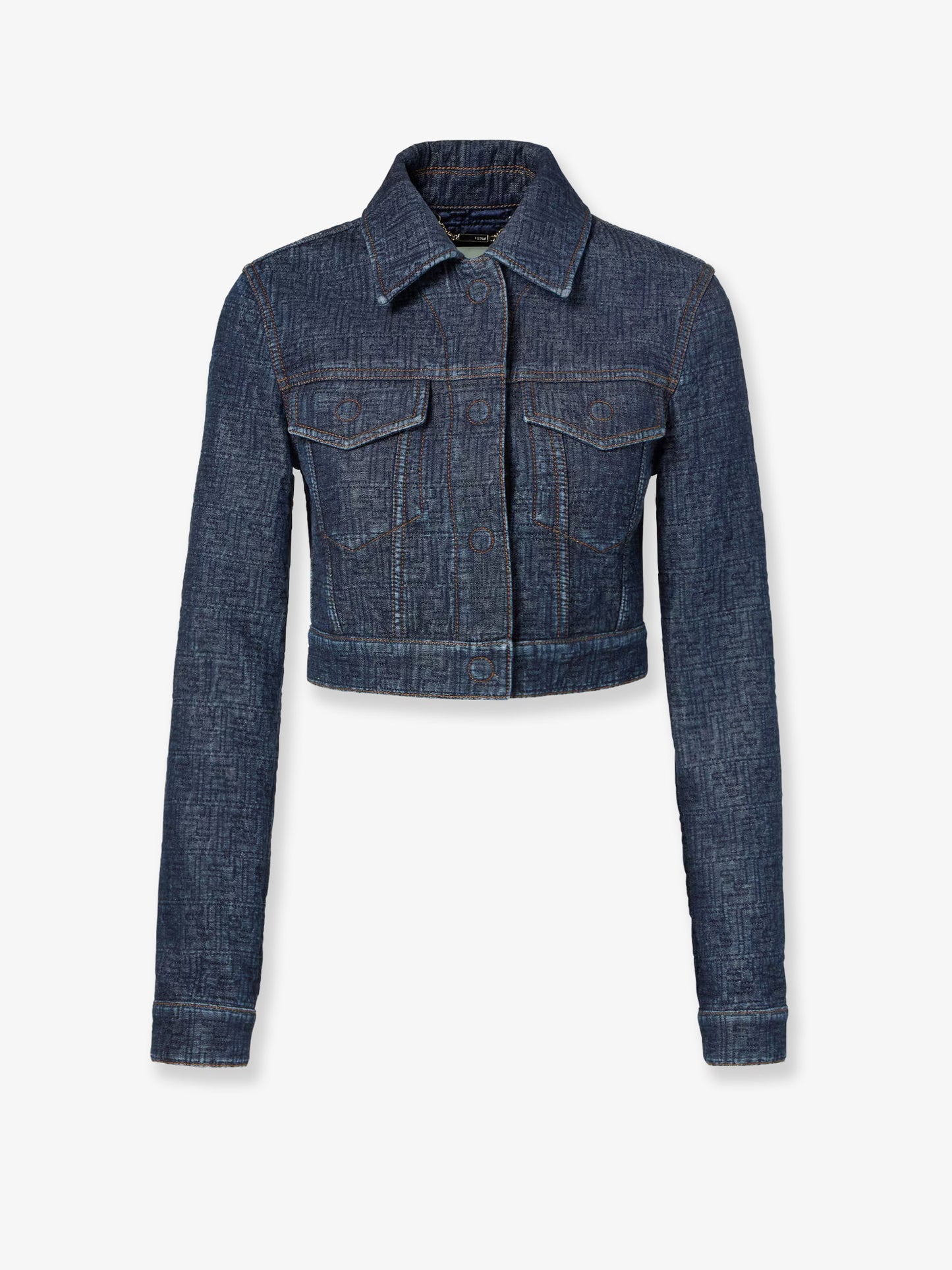 Padded denim jacket