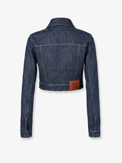 Padded denim jacket thumbnail