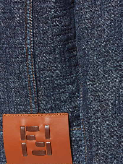 Padded denim jacket thumbnail