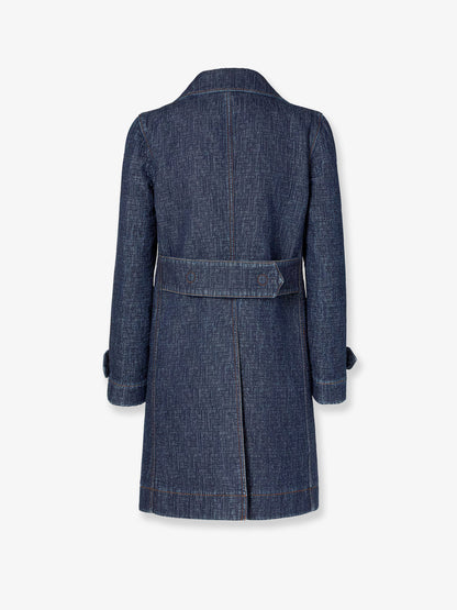 FF padded denim caban thumbnail