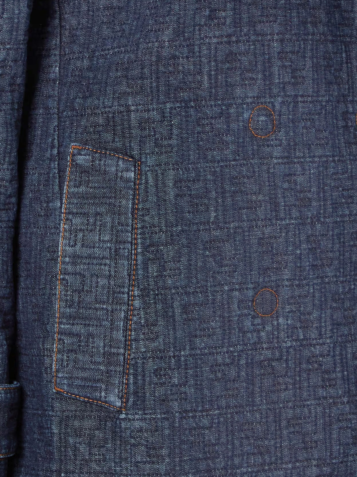 FF padded denim caban