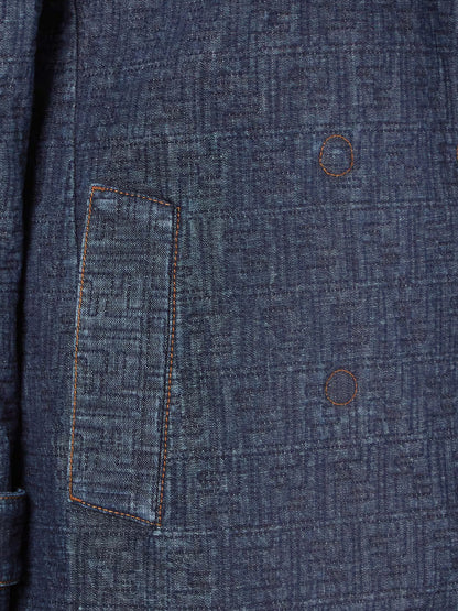 FF padded denim caban thumbnail