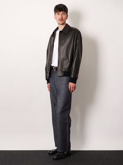 Jeans Relaxed in lino, cotone e seta thumbnail