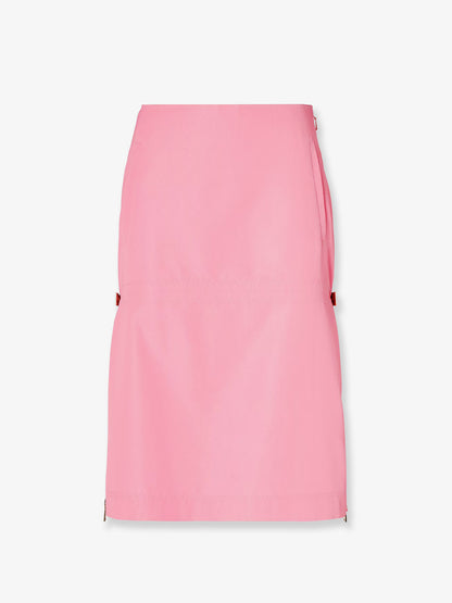 Technical viscose skirt thumbnail