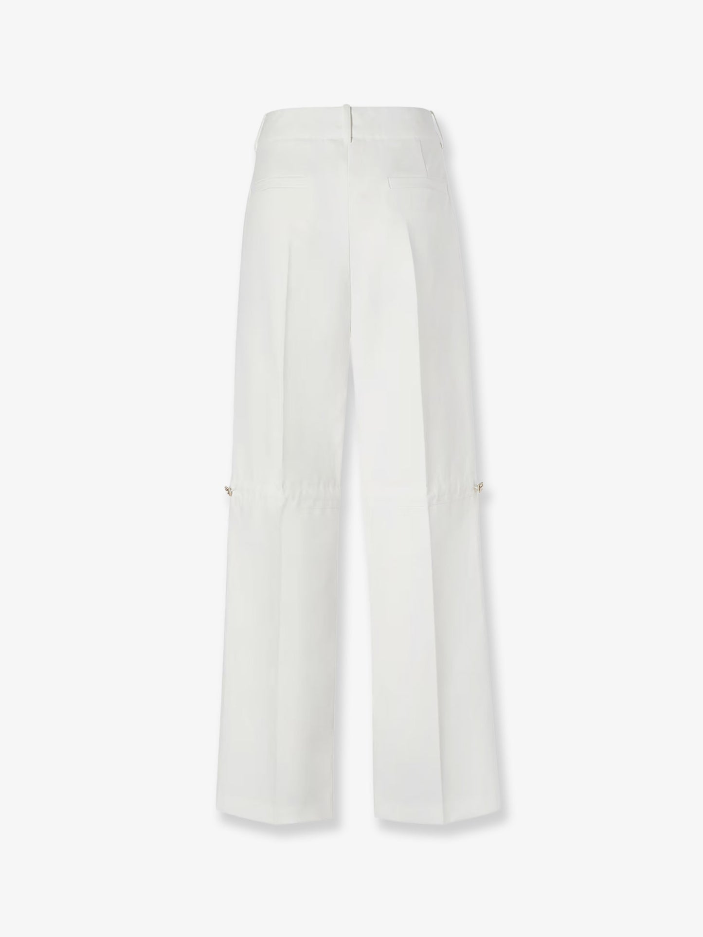 Technical canvas trousers