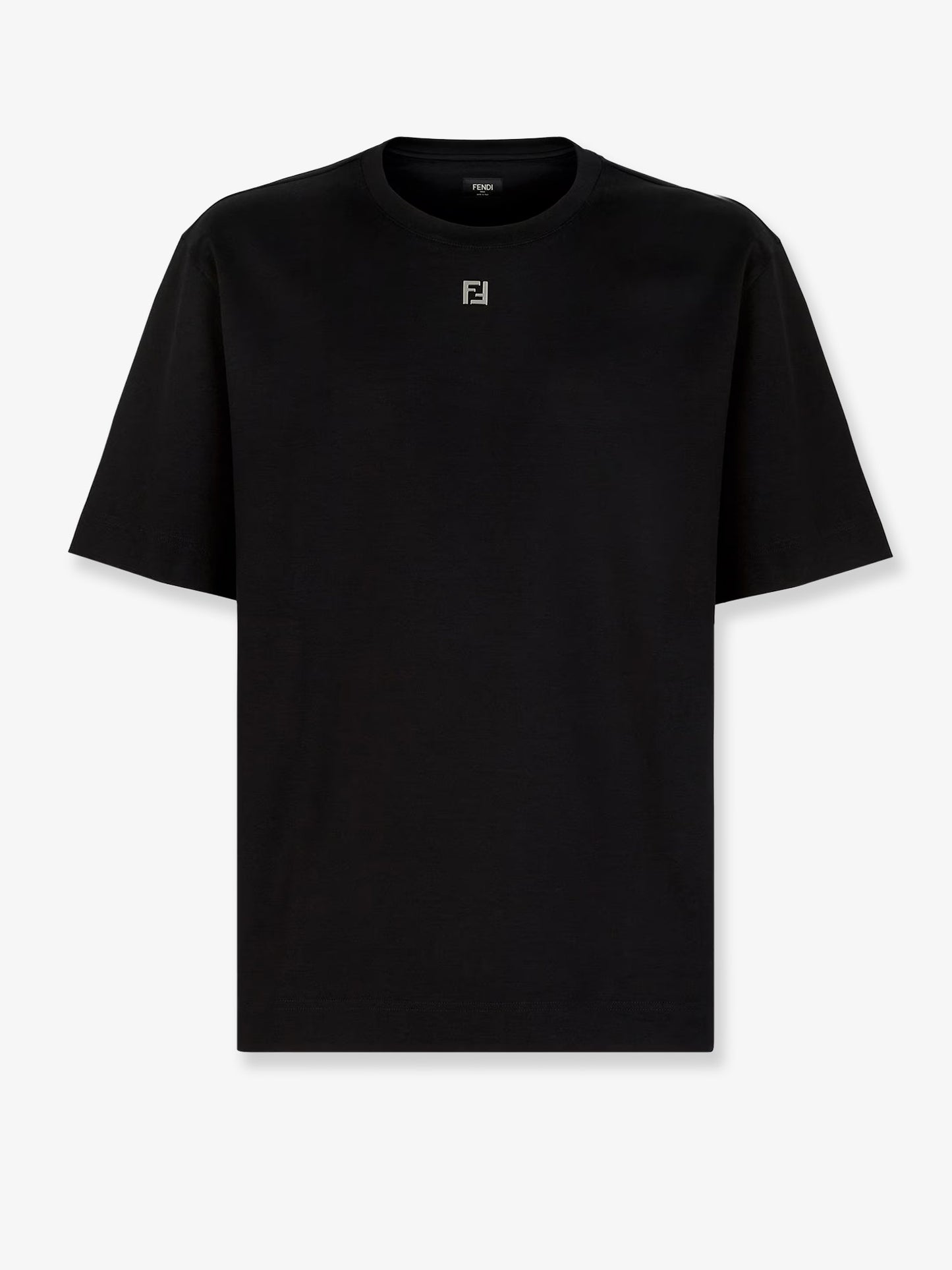Cotton t-shirt with FF detail