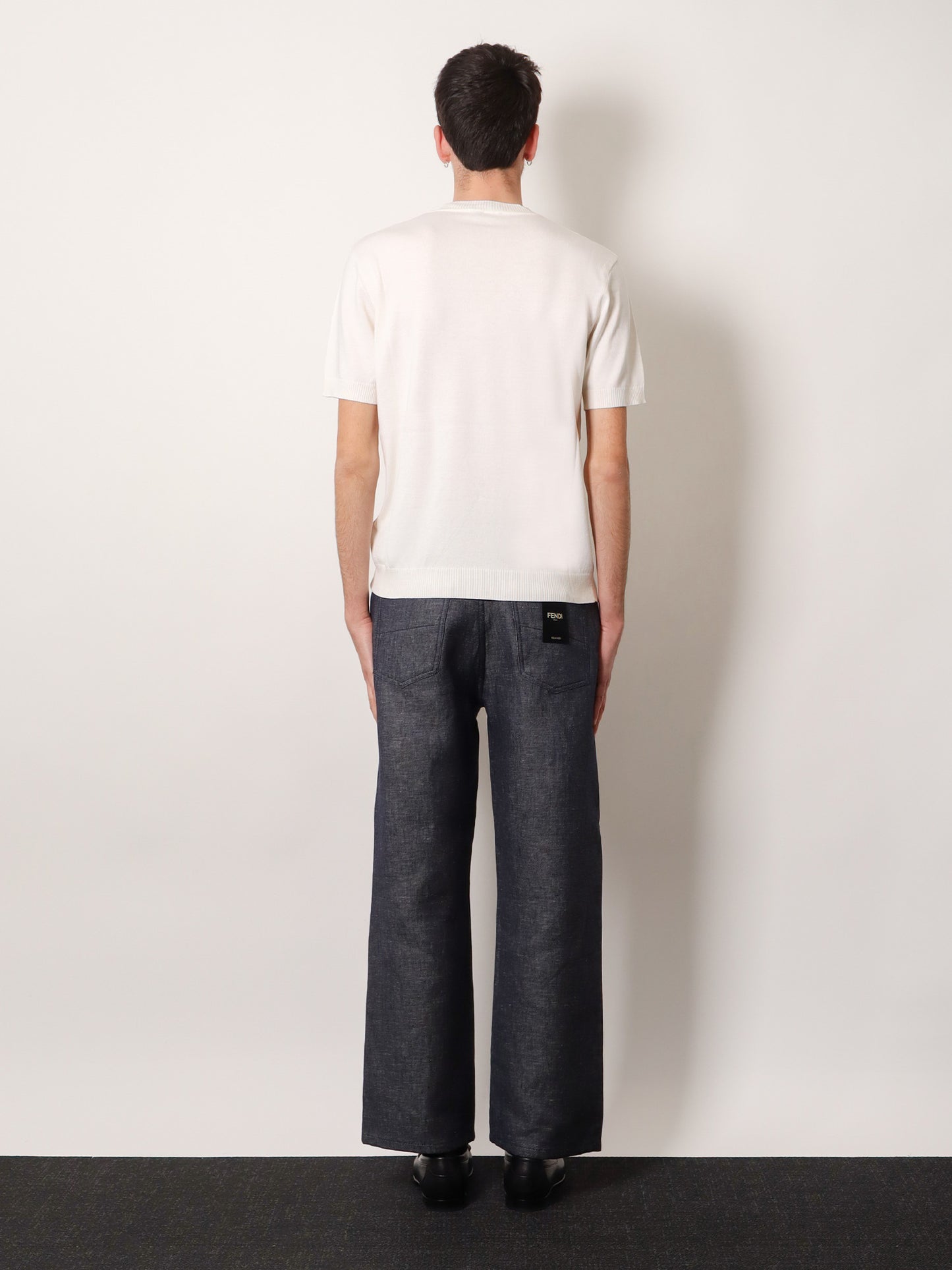 Maglia in cotone e cashmere