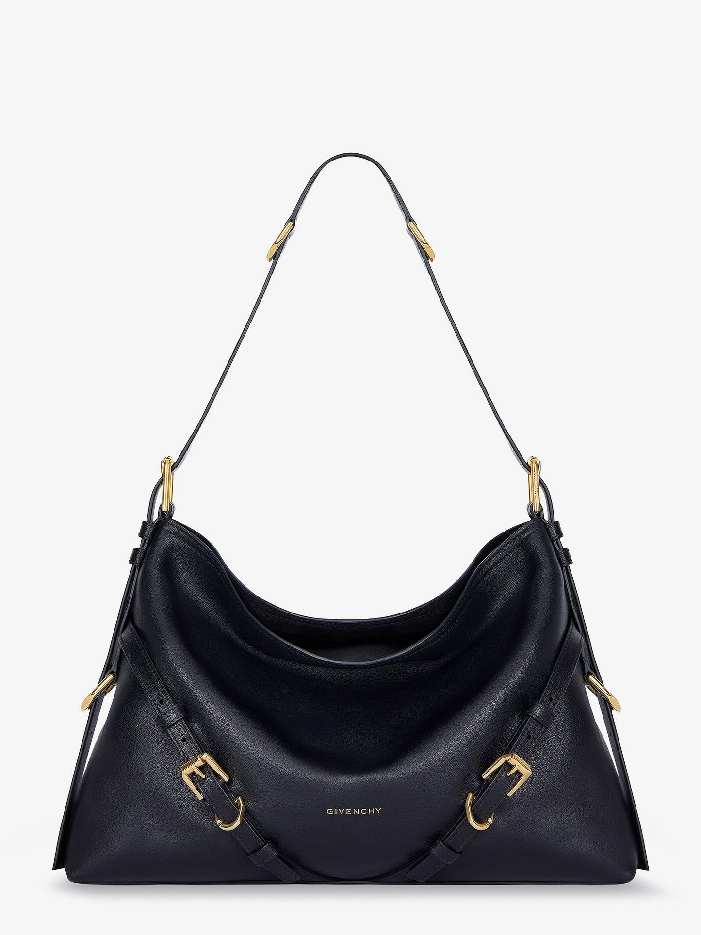 Voyou Medium leather shoulder bag
