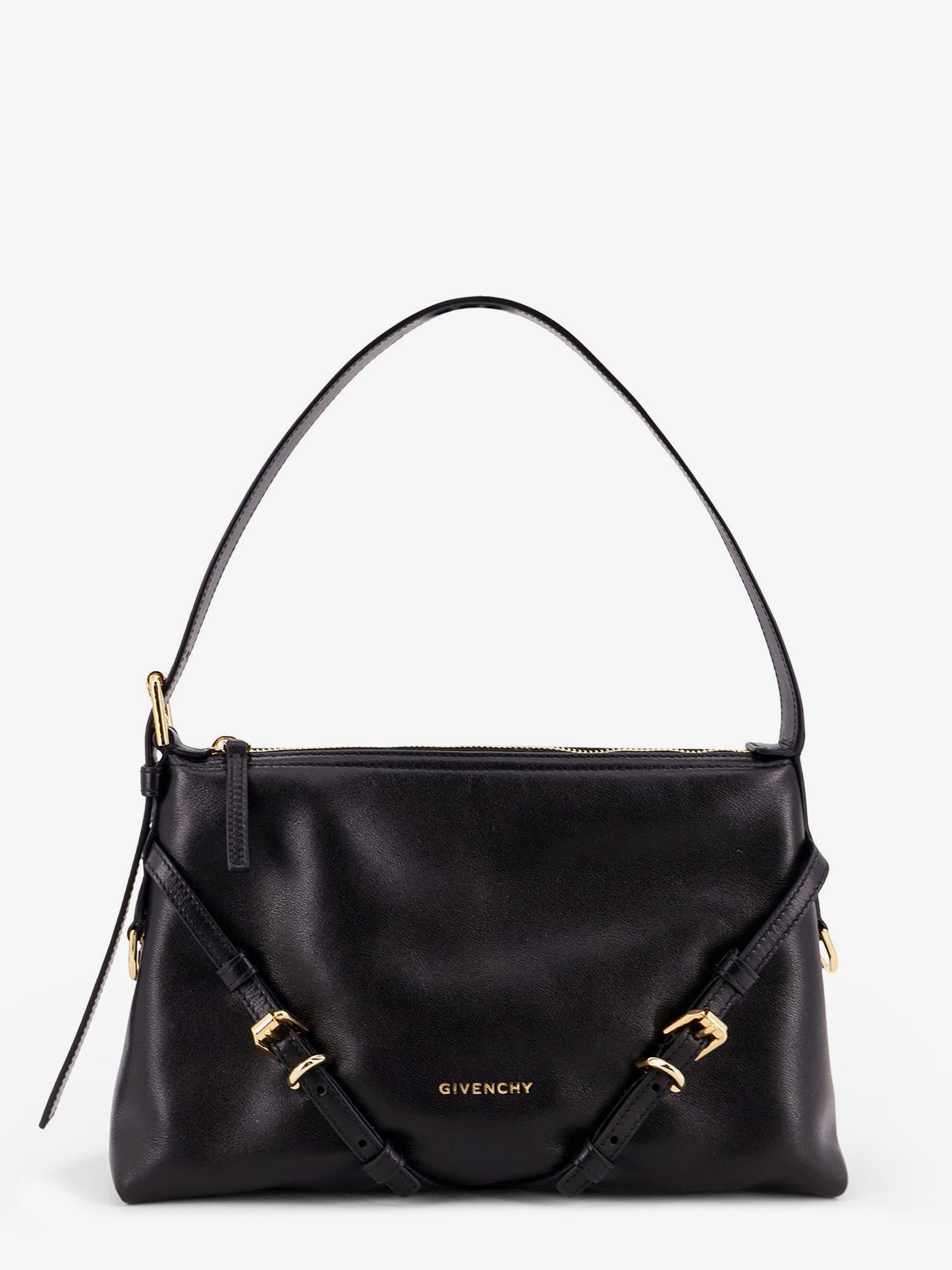 Voyou leather shoulder bag