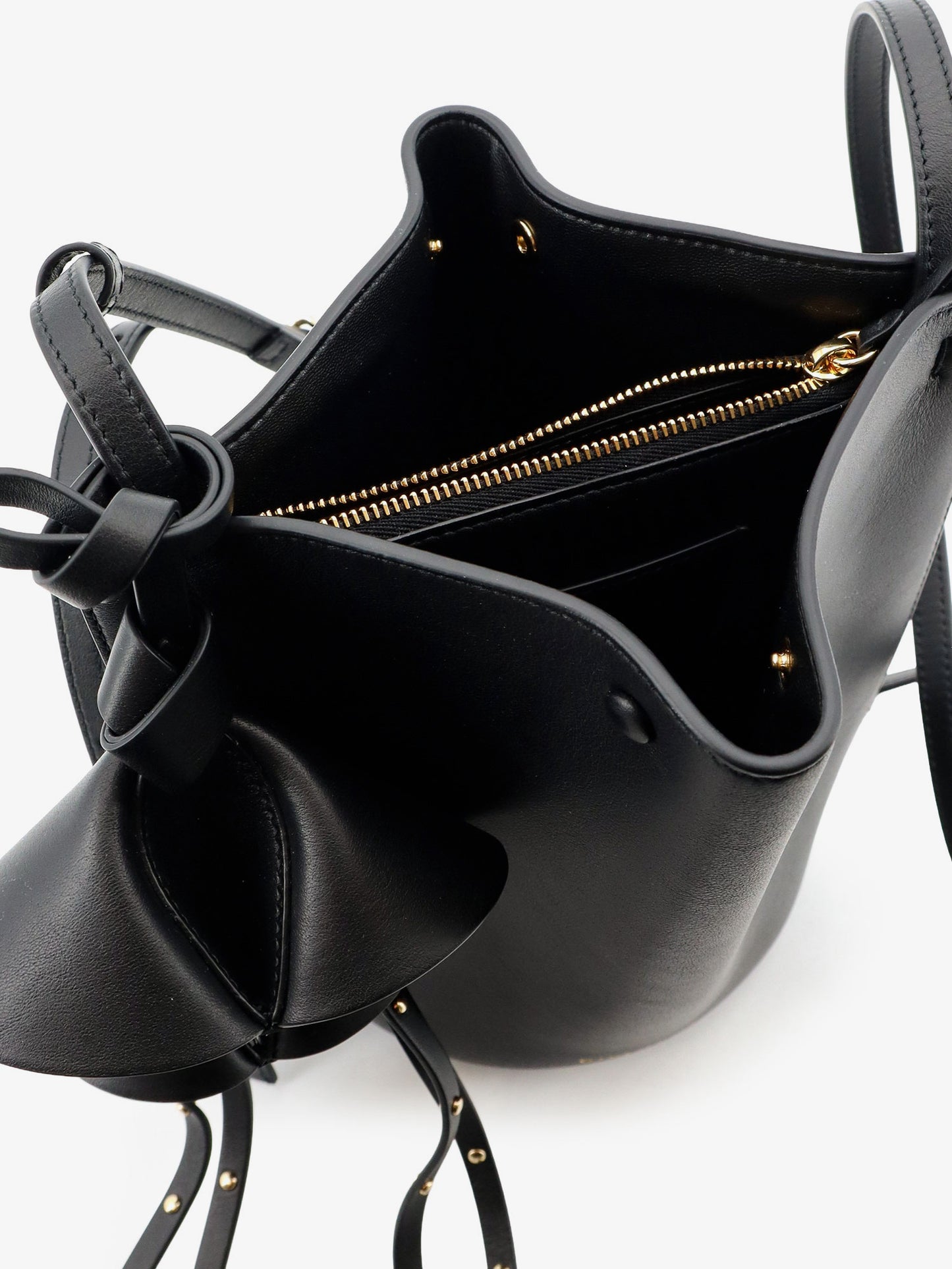 Nano Snap leather crossbody bag