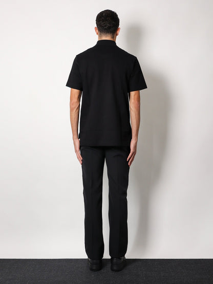 Piqué cotton polo shirt with 4g embroidery thumbnail