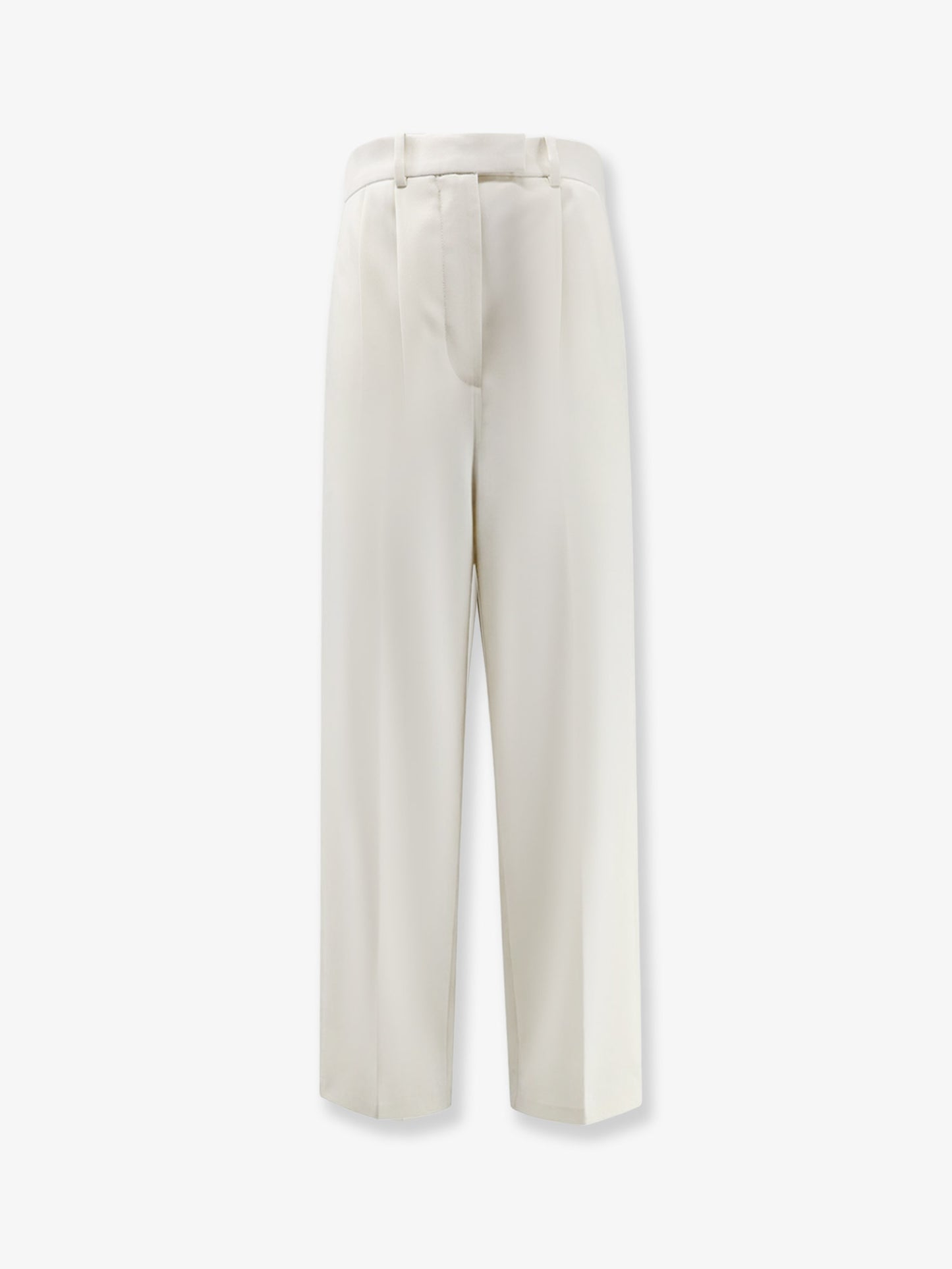 Wool and mohair trousers