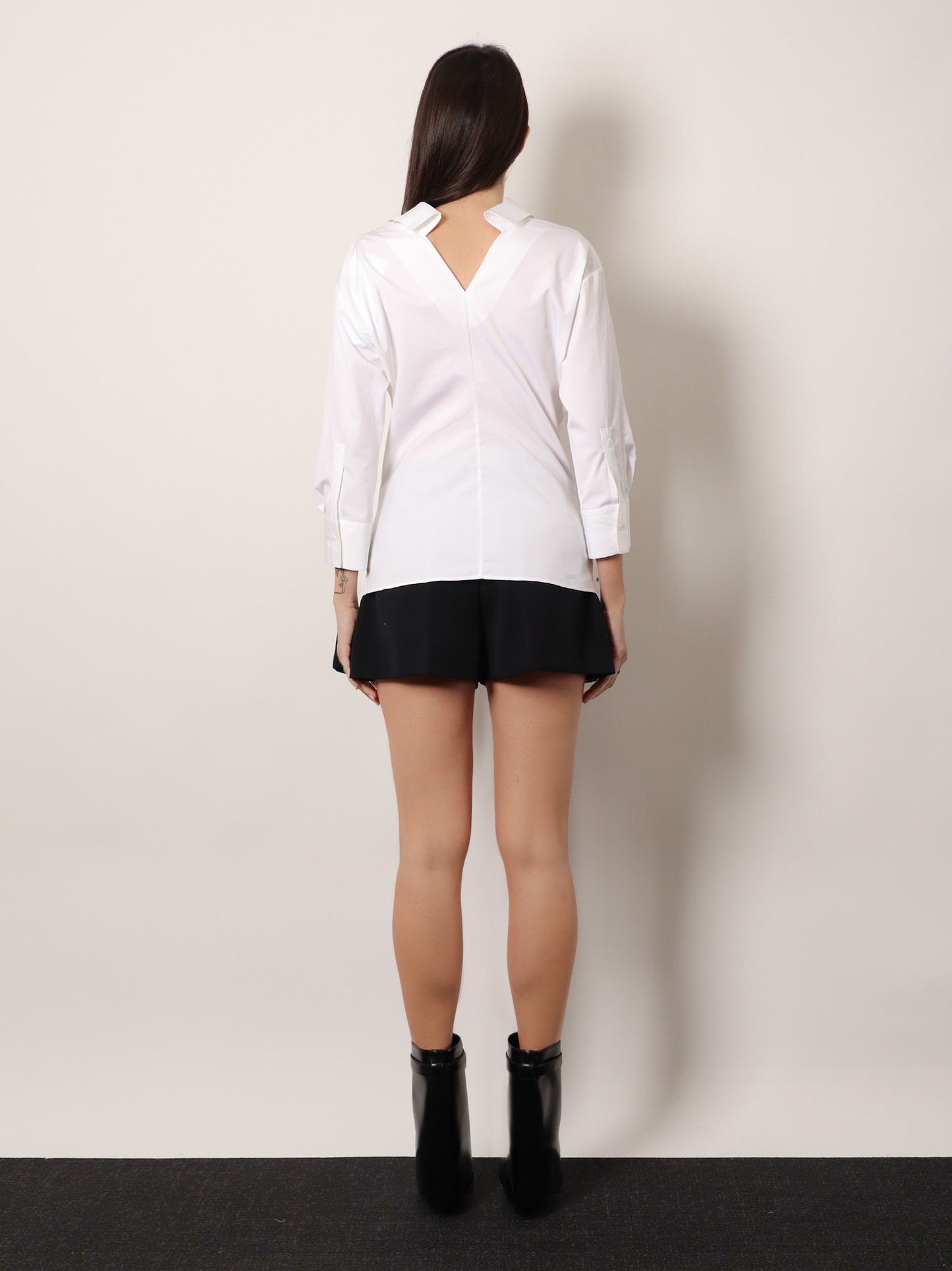 Open cotton shirt