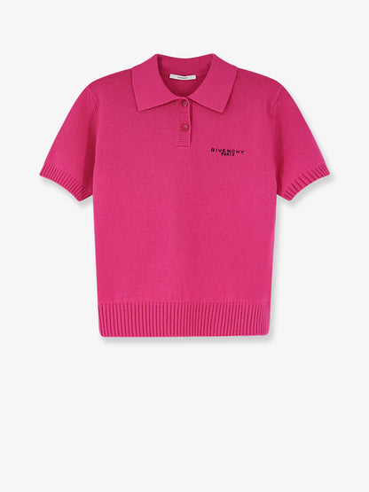 Wool and cashmere polo shirt thumbnail