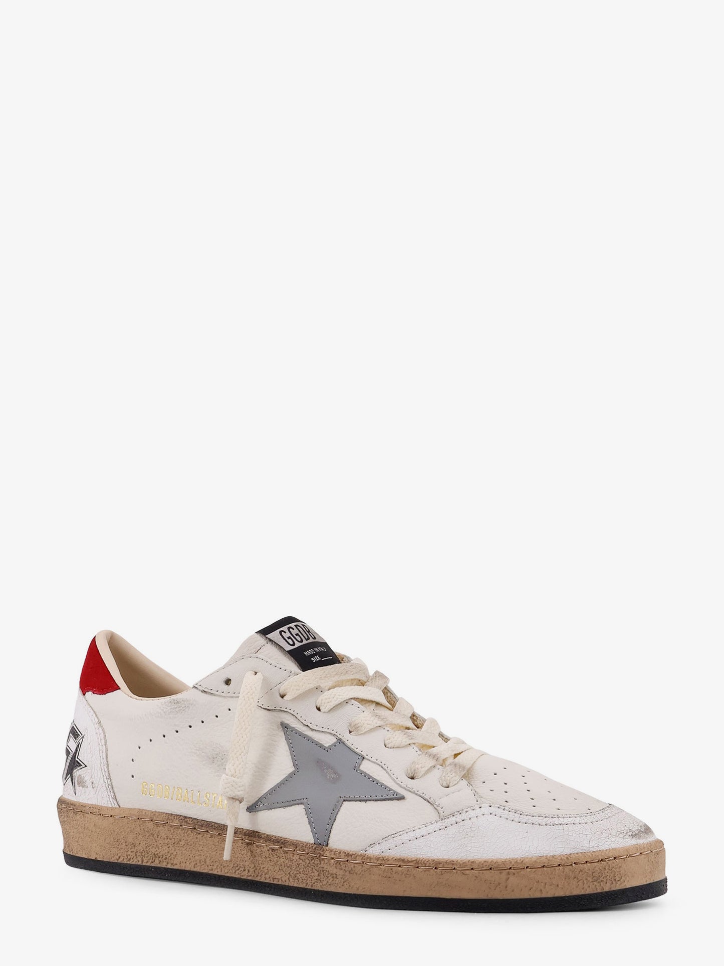 Ball Star leather sneakers with side logo