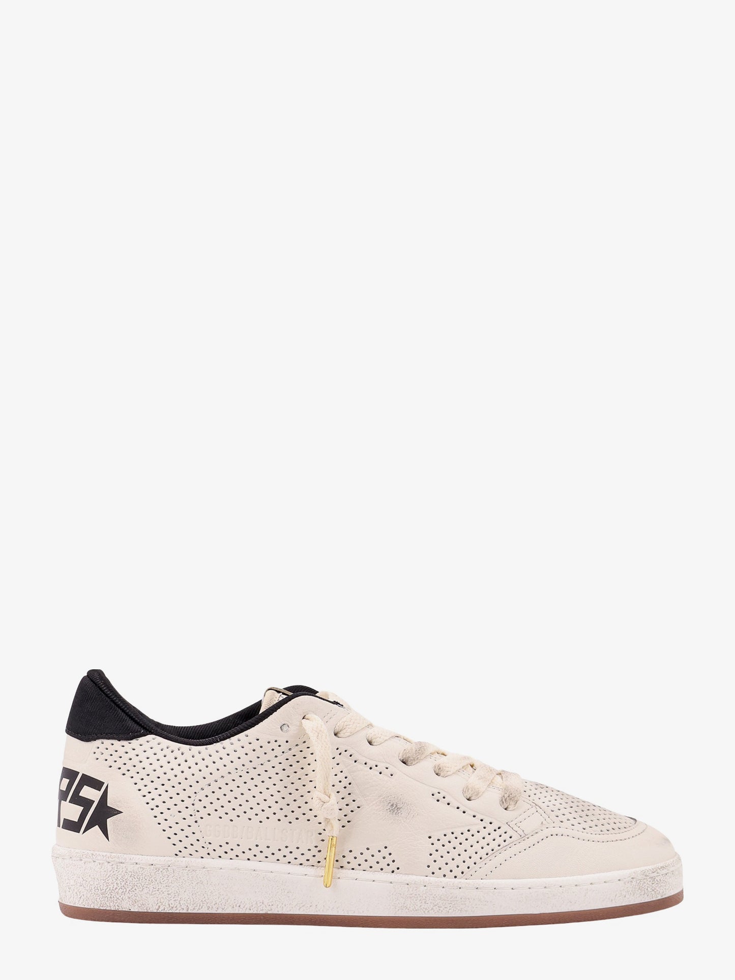 HF Ball Star perforated leather sneakers