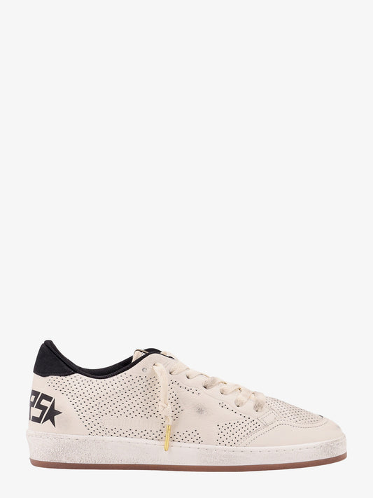 HF Ball Star perforated leather sneakers