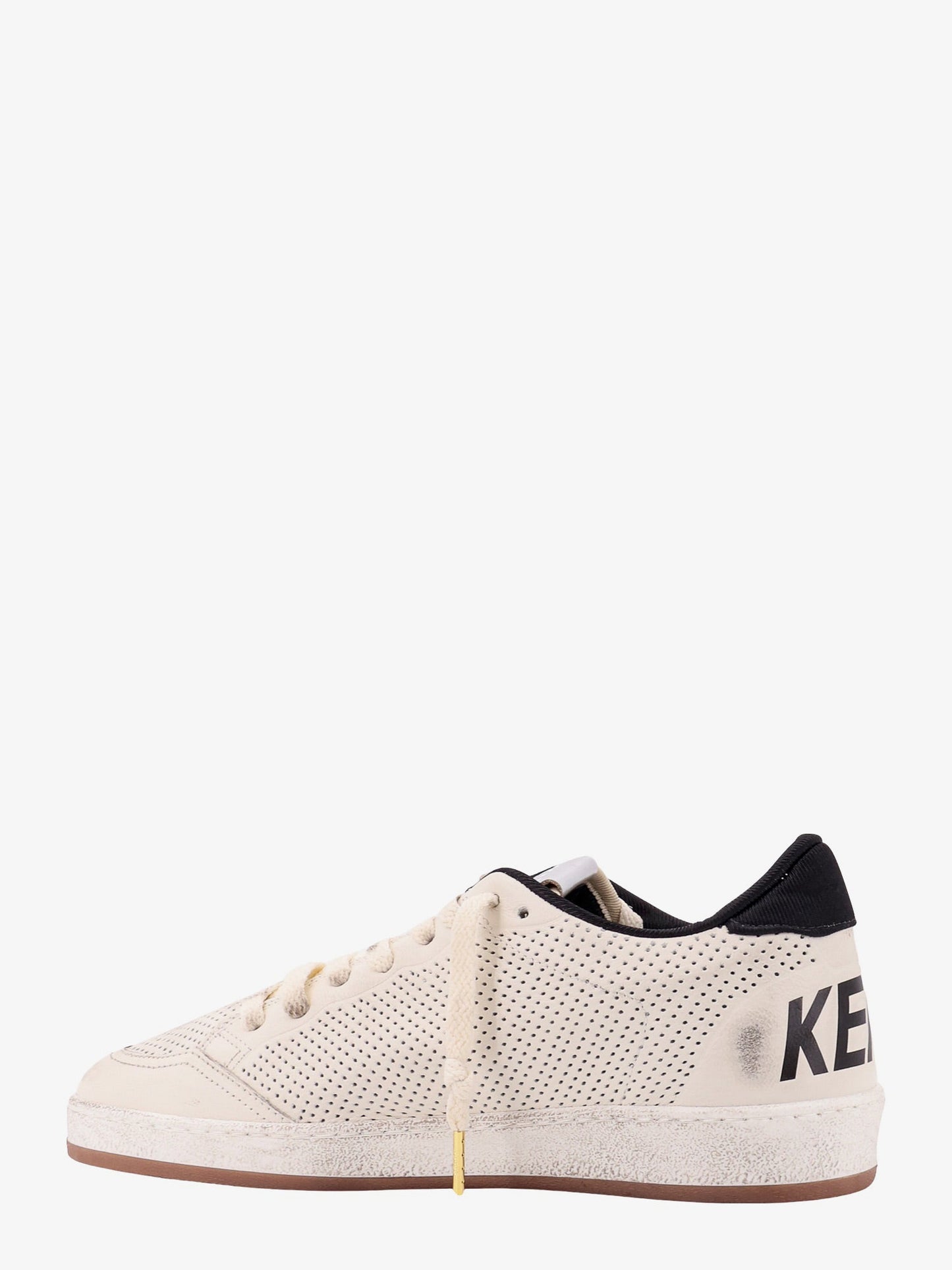 HF Ball Star perforated leather sneakers
