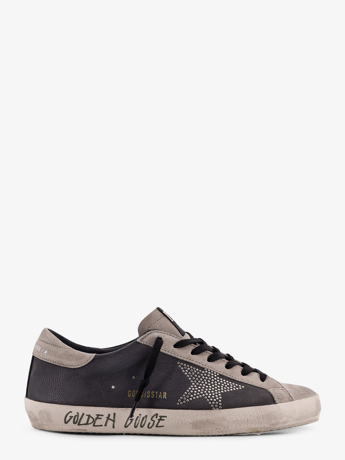 Sneakers Superstar in pelle con logo laterale