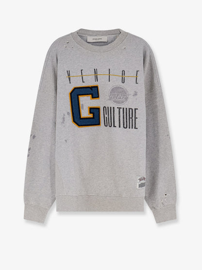 Cotton sweatshirt with print on the front thumbnail