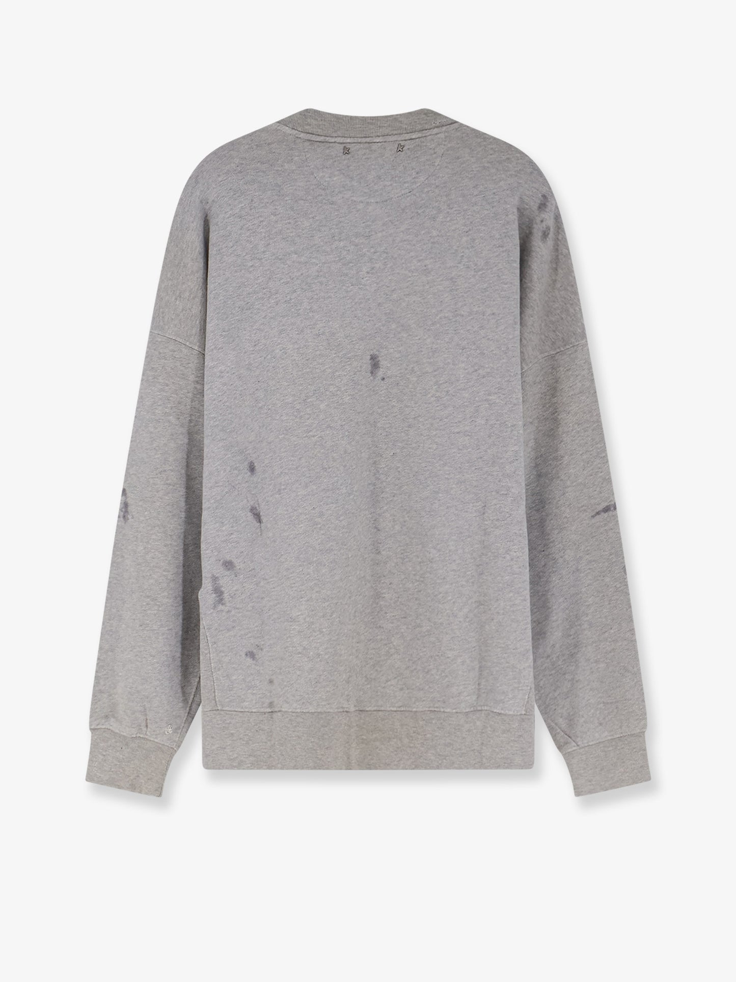 Cotton sweatshirt with print on the front