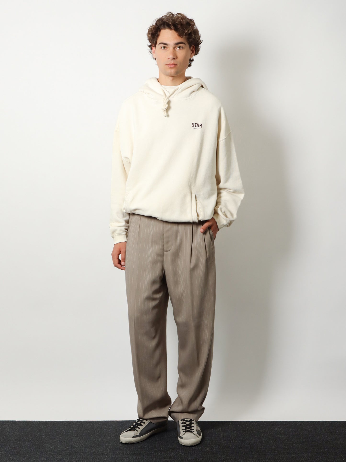 Oversized cotton sweatshirt