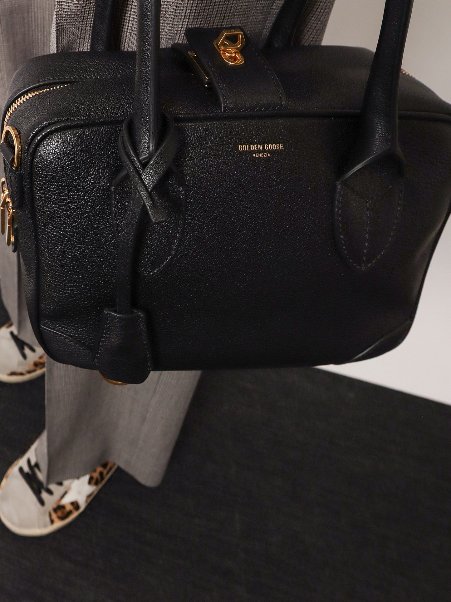 Borsa a tracolla Vita bag in pelle