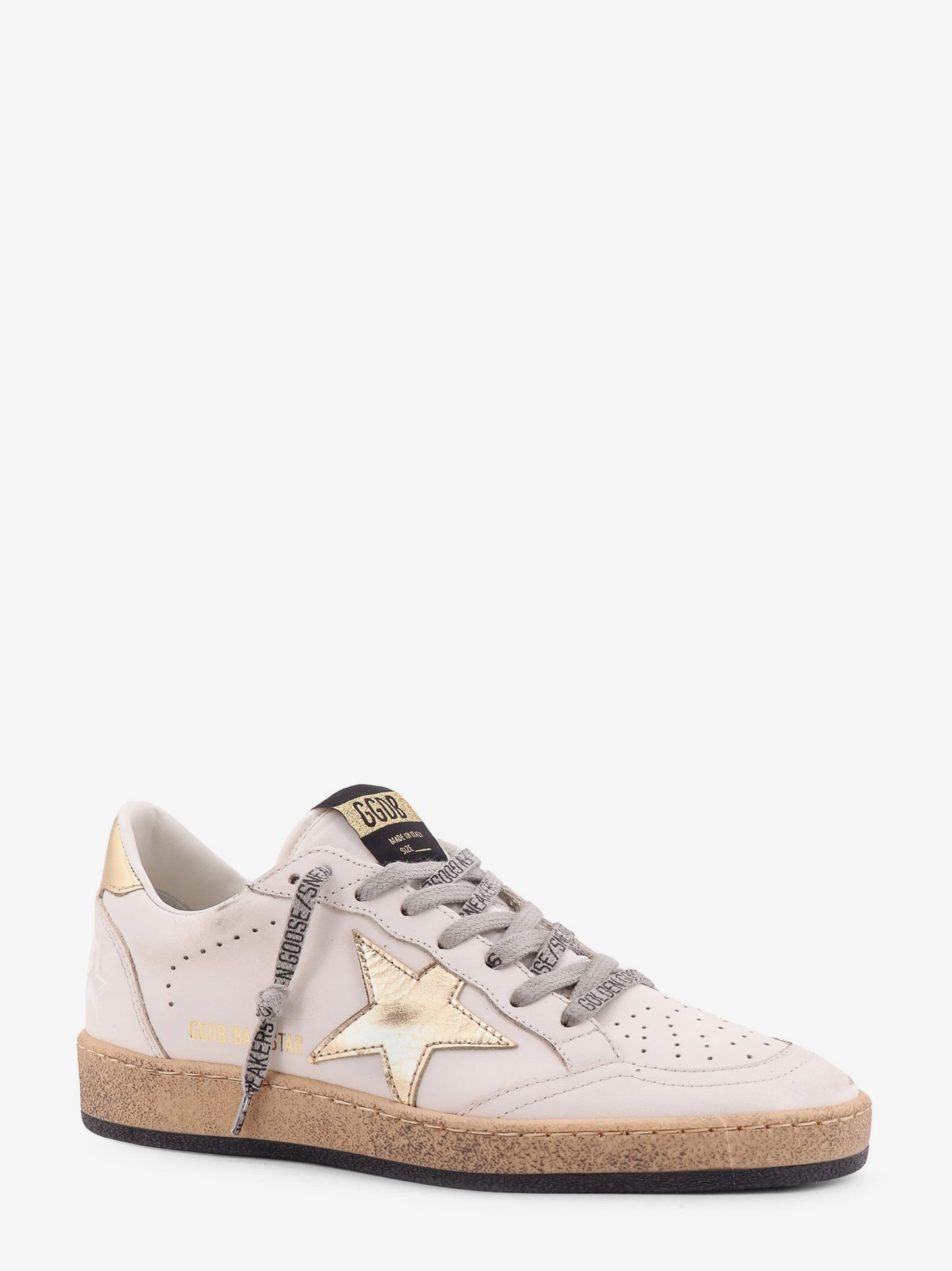 Ball Star leather sneakers with logo on the side