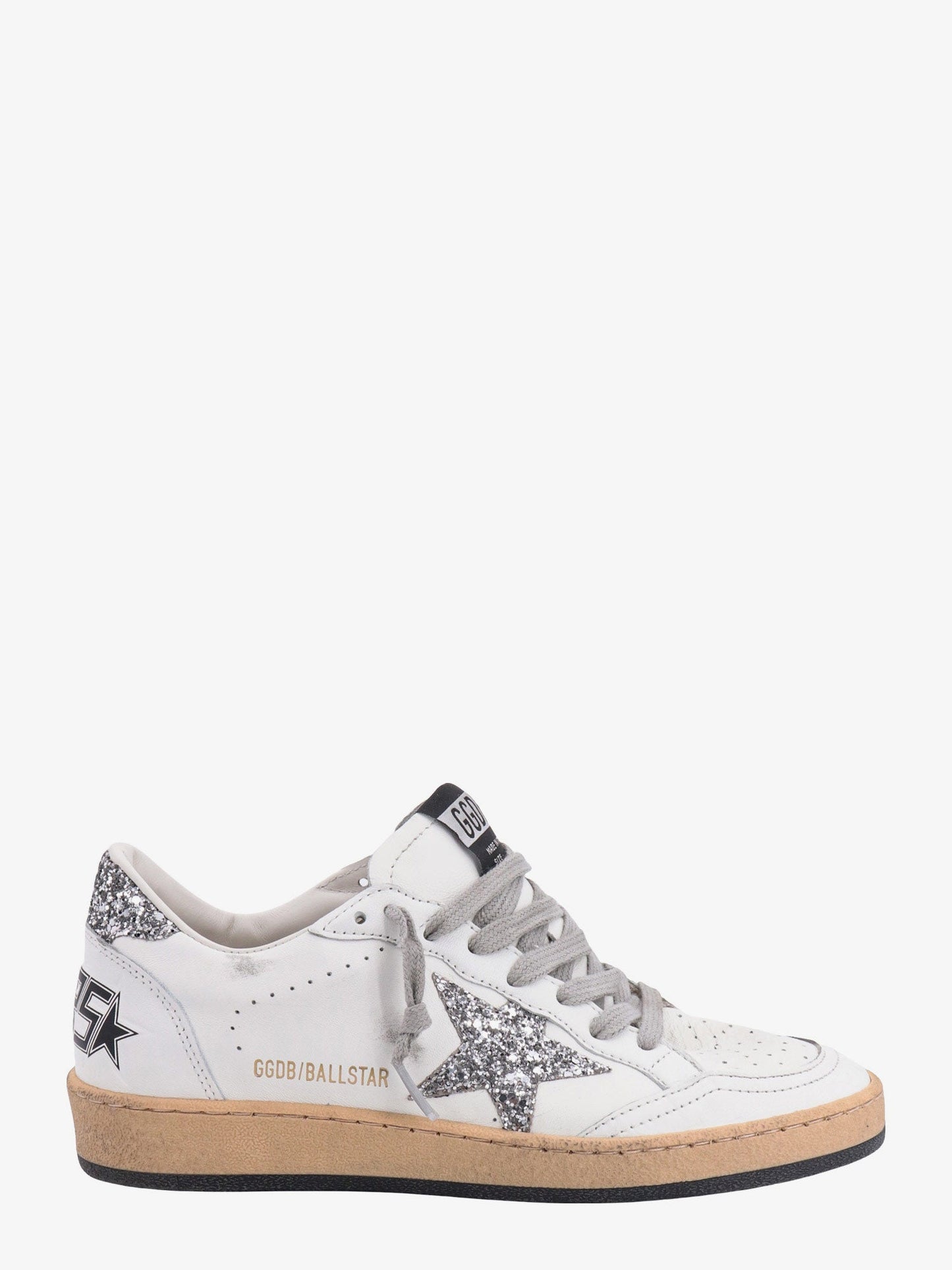 Ballstar leather sneakers with logo on the side