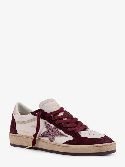 Ballstar leather sneakers with Swarovski logo on the side thumbnail