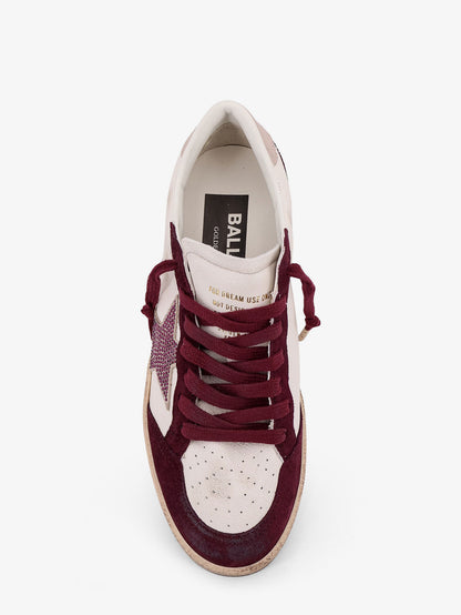 Ballstar leather sneakers with Swarovski logo on the side thumbnail