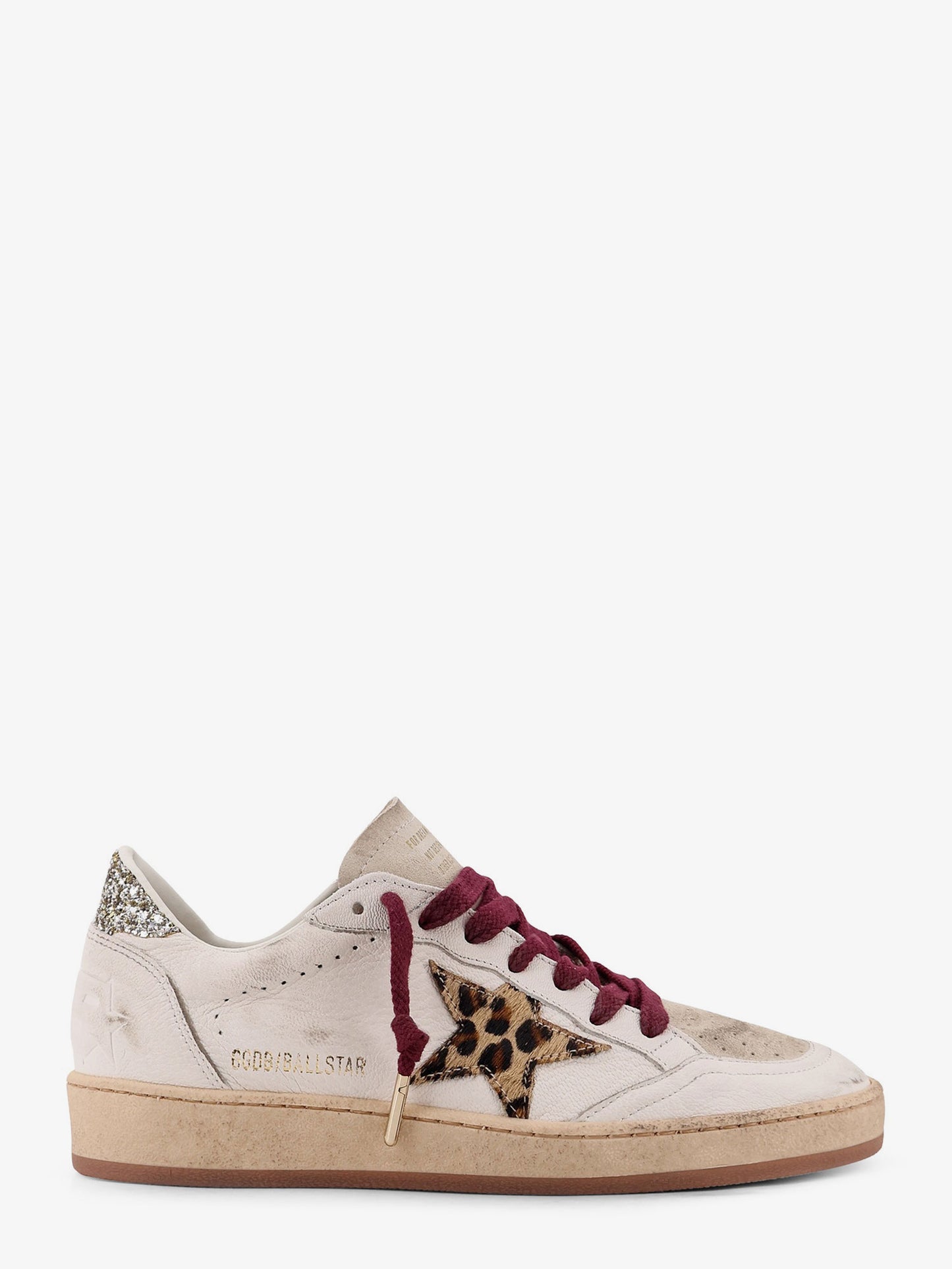 Ball Star leather sneakers with suede inserts