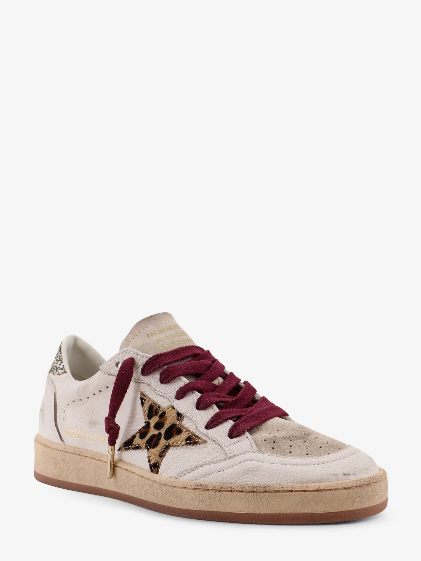 Ball Star leather sneakers with suede inserts