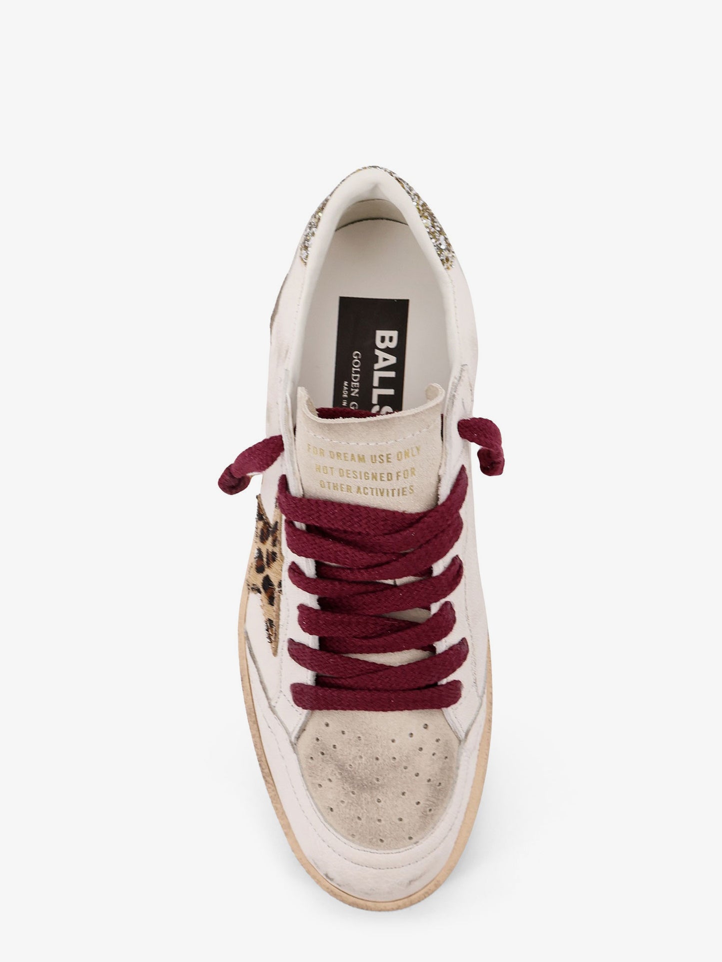 Ball Star leather sneakers with suede inserts