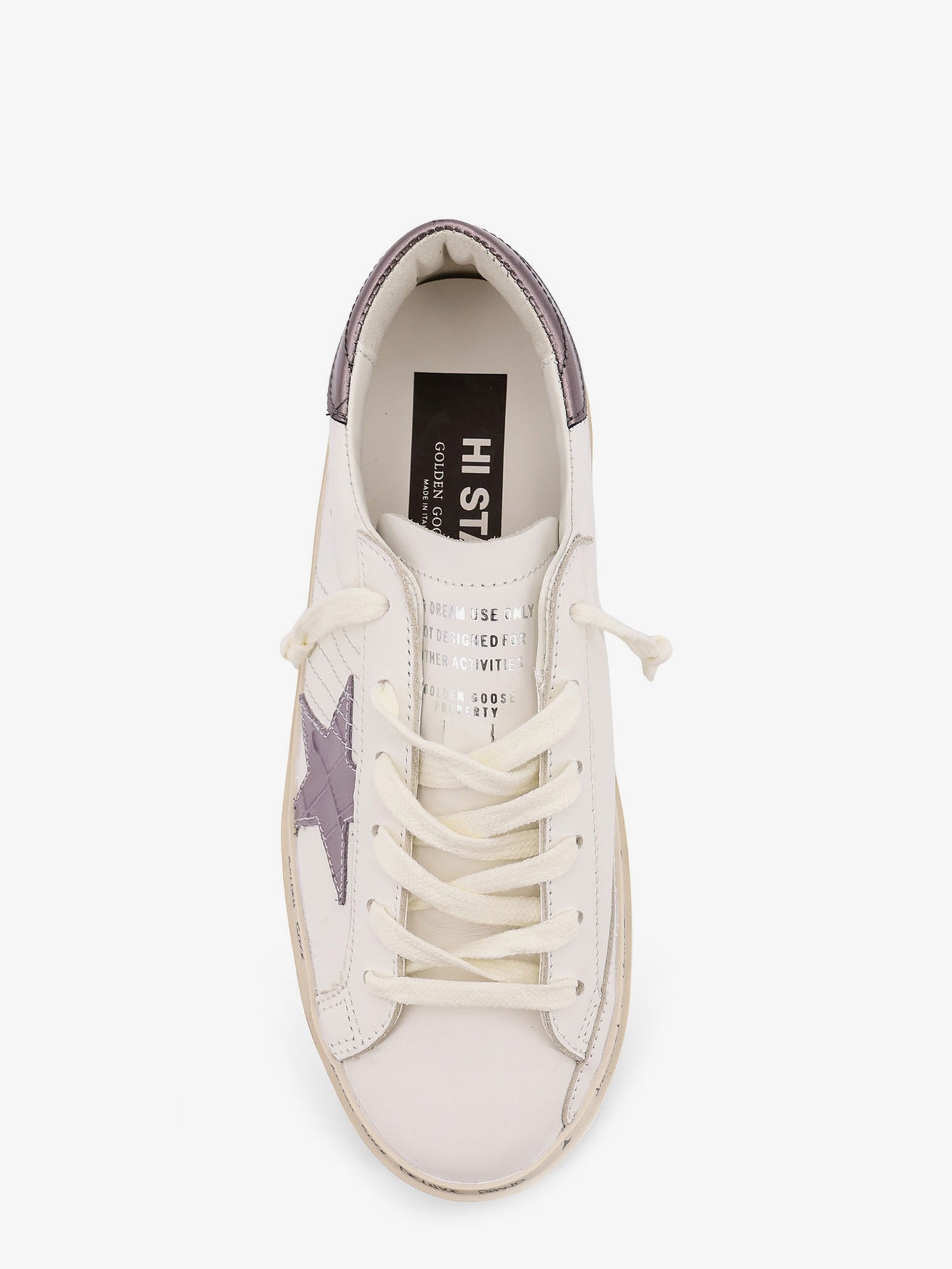 Hi Star leather sneakers with side logo