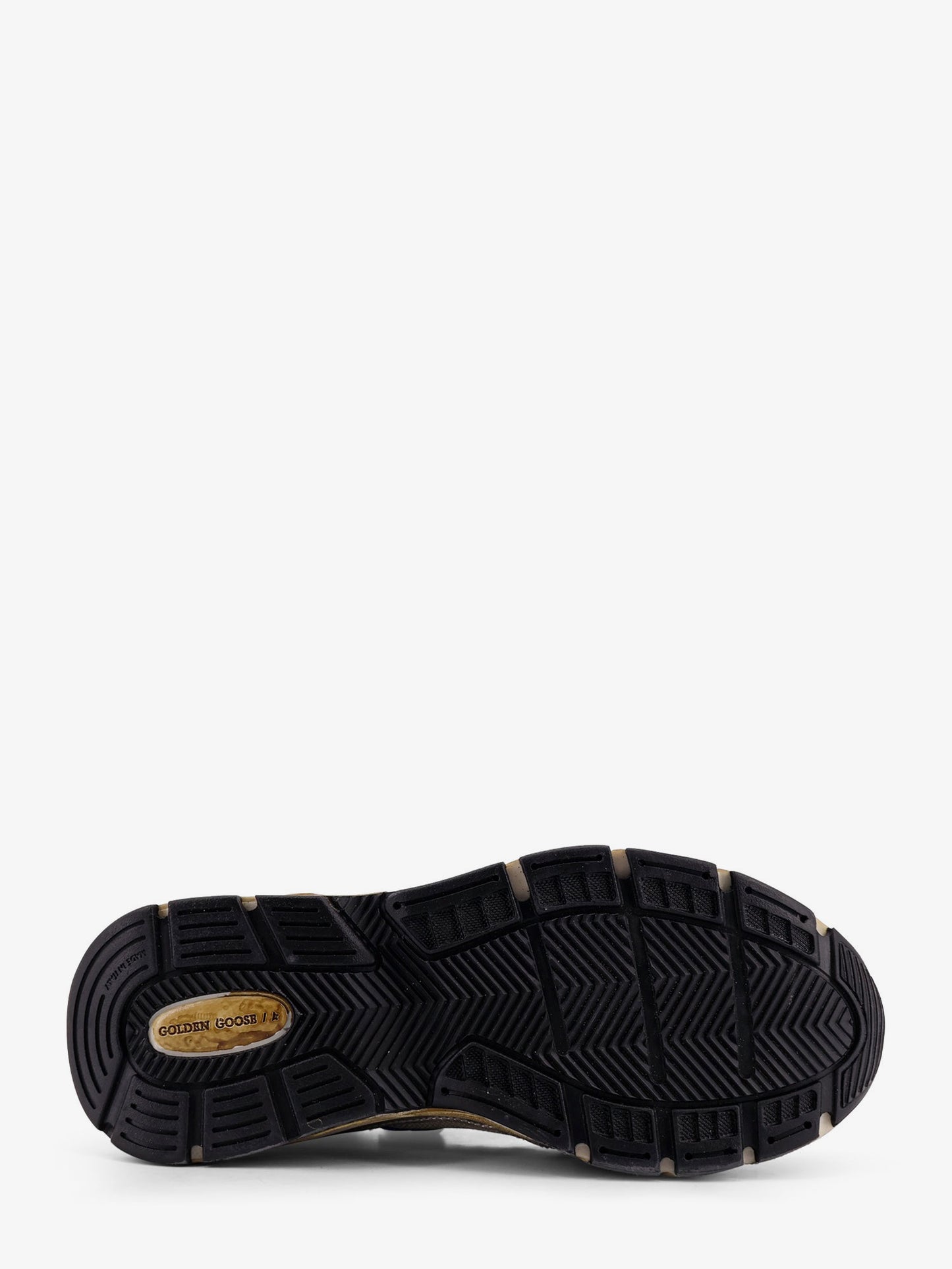 Sneakers Running Dad in mesh e pelle con logo laterale