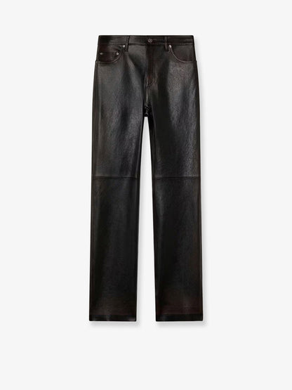 Peg leather trousers thumbnail