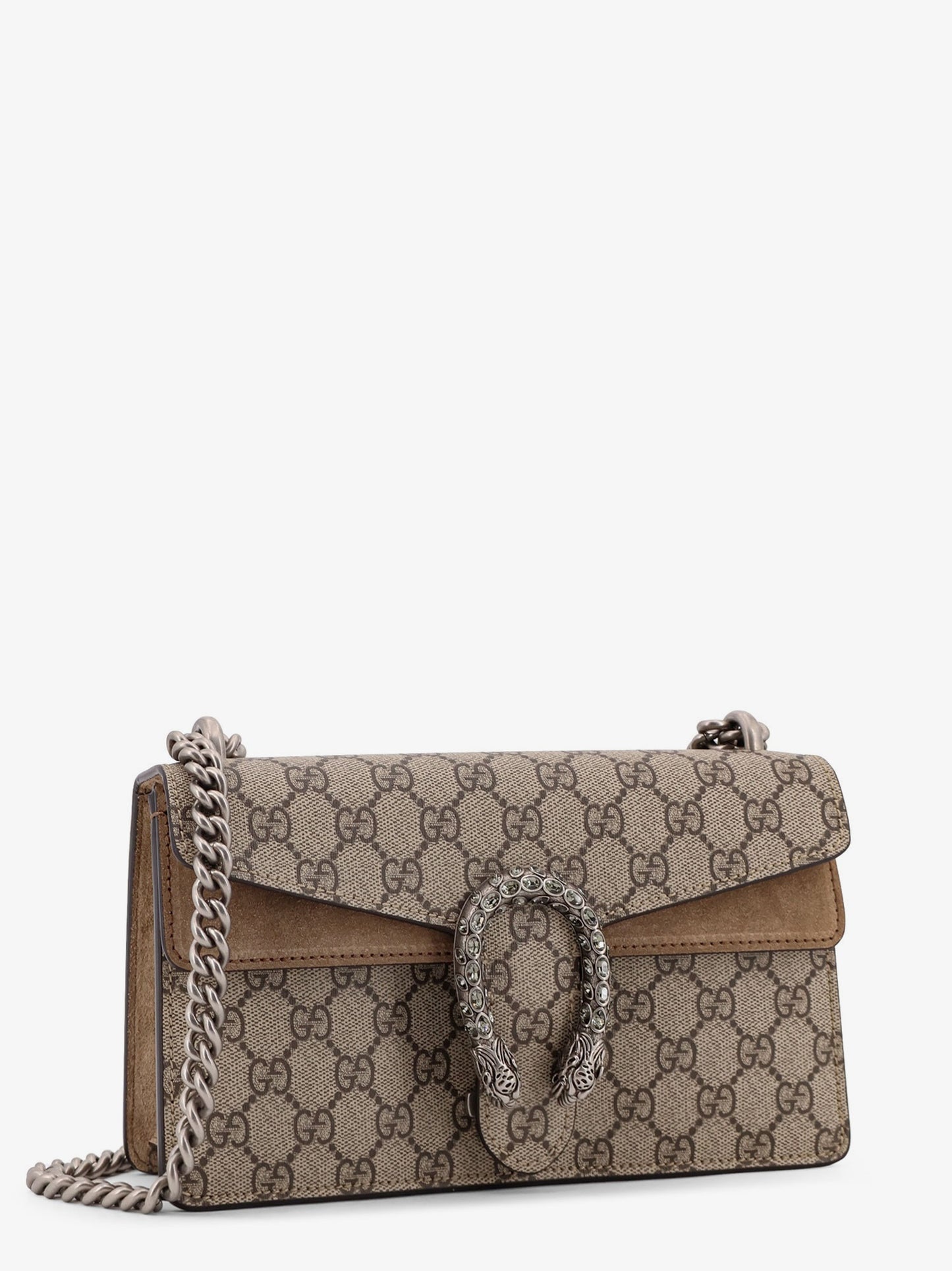 Borsa a tracolla Dionysus Medium in tessuto GG Supreme