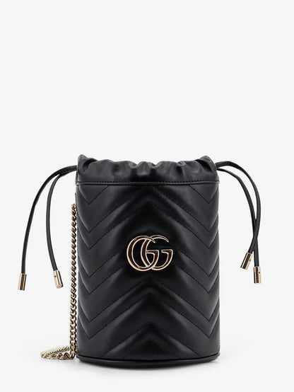 GG Marmont matelassé leather bucket bag thumbnail